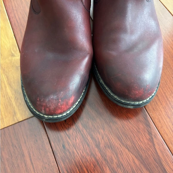Remonte Deep Red Knee-High Winter Boots - Picture 4 of 8